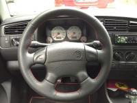 Lenkrad neu beziehen für VW Golf 3 Passat B3 B4 incl. Daumen und Aufpolsterung