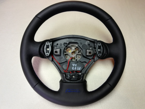 Lenkrad neu beziehen für Ford Puma 97-01 Lederlenkrad Naht- Lederwahl incl. Log