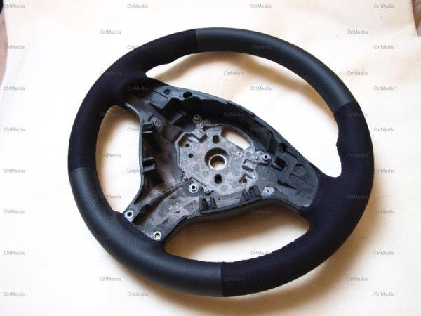 Lenkrad beziehen für BMW E46 M3 M5 E39 Alcantara- Leder