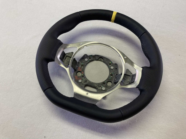 Lenkrad neu beziehen für Lotus EVORA mit Leder und 12Uhr Markierung-Lederlenkrad