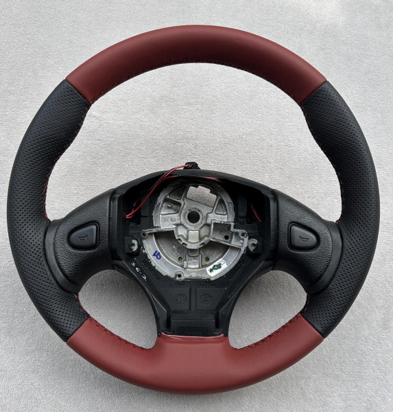 Raid MG F Typ Rover RD Lenkrad neu beziehen mit Leder -freie Farbwahl