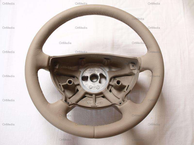 LEDERLENKRAD MERCEDES W211 Lifting 2005-2010 MOPF Mit Dem Schwarzen Neu-Leder EUR 49,00