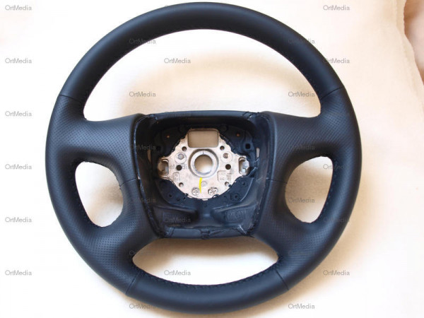 Lenkrad neu beziehen für Skoda Octavia 2 II Leder - Handarbeit - Lederlenkrad