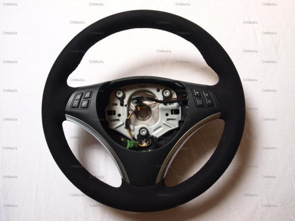 Lenkrad mit Alcantara beziehen für BMW E81 E87 E91 E92 E93 X1